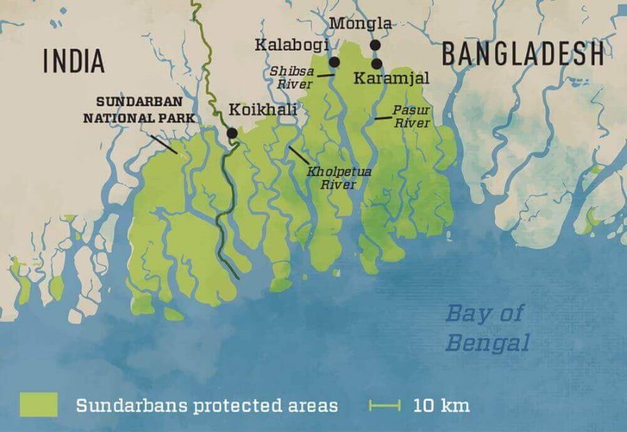 Largest Ramsar Site in India-sundarbans delta