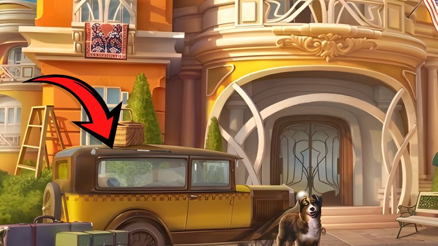 Spot the Hidden Golf Club in this Mansion of Optical Illusion-solution