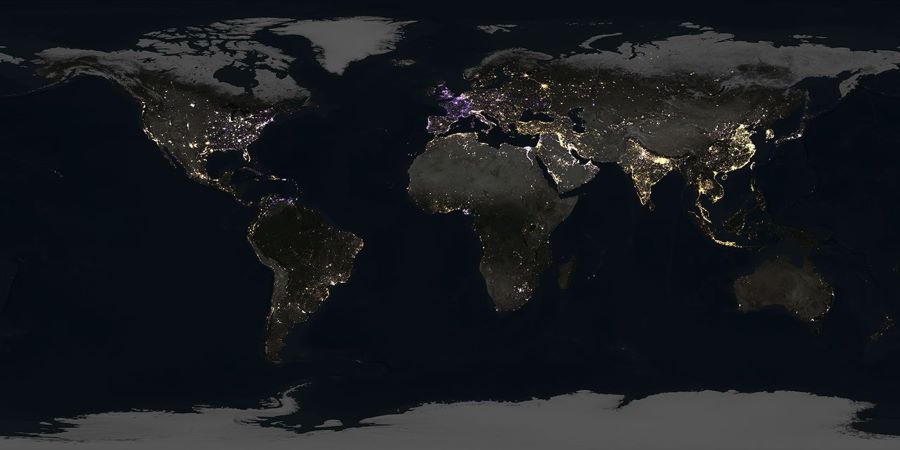 Brightest Region on Earth at Night-1