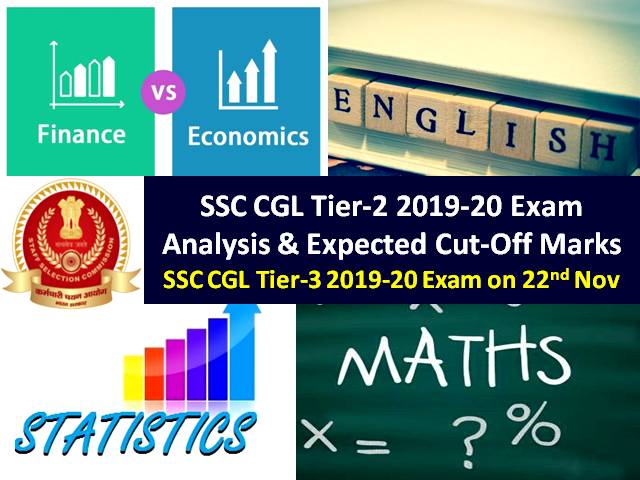 SSC CGL Tier-2 2020 Answer Key Released: Check Expected Cutoff Marks (15th to 18th Nov), SSC CGL Tier-3 2020 Descriptive Exam held on 22nd Nov