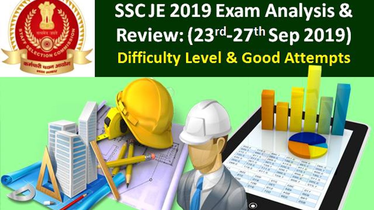 SSC JE 2019 Paper-1 Exam Analysis & Review