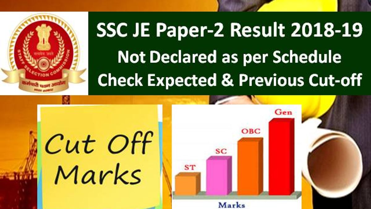 SSC JE 2019 Paper-2 Result Delayed due to COVID-19: Check Expected Cutoff & Previous Cutoff of Civil/Mechanical/ Electrical