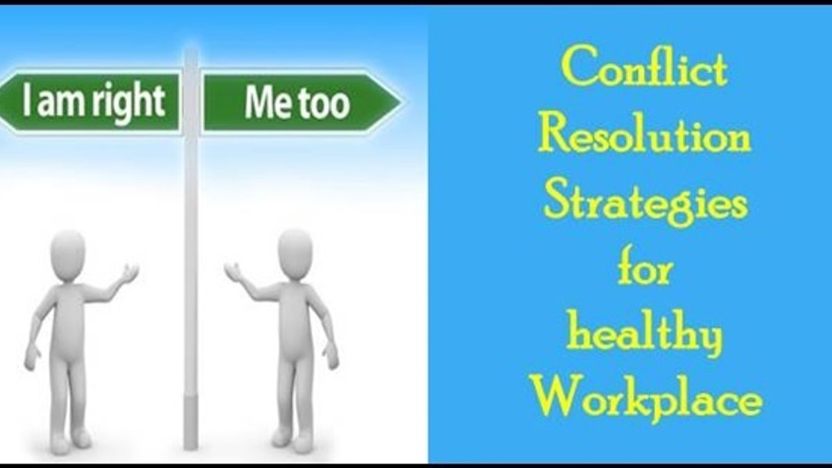 5 conflict resolution strategies for healthy workplace