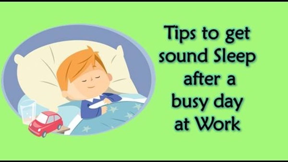 7 Easy steps to a Good Night Sleep after a busy day at work