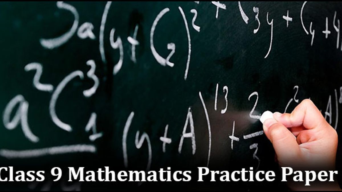 CBSE Class 9 Mathematics Solved Practice Paper Set III