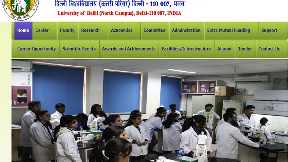 Dr. B.R. Ambedkar Center for Biomedical Research (ACBR) Research Associate Post 2020