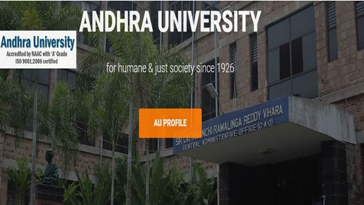Andhra University Recruitment 2018