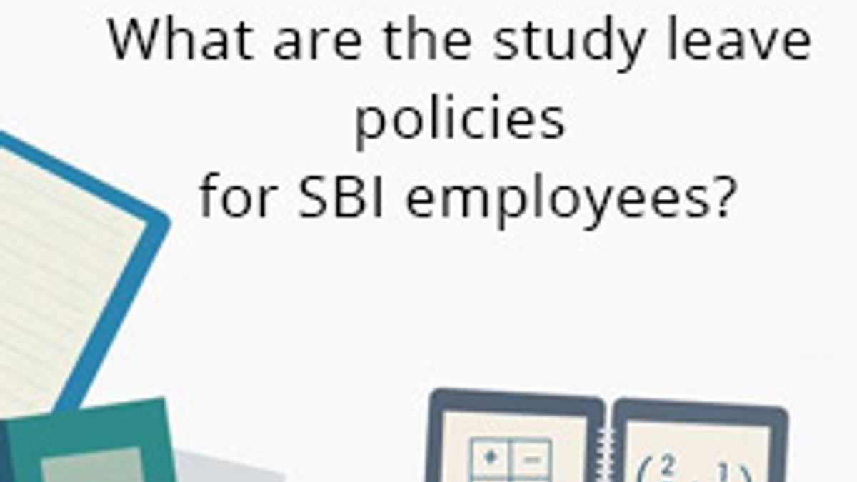 Study leave policies for SBI employees?