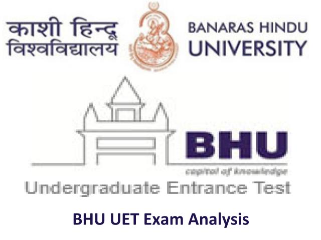 BHU UET Exam Analysis 2020