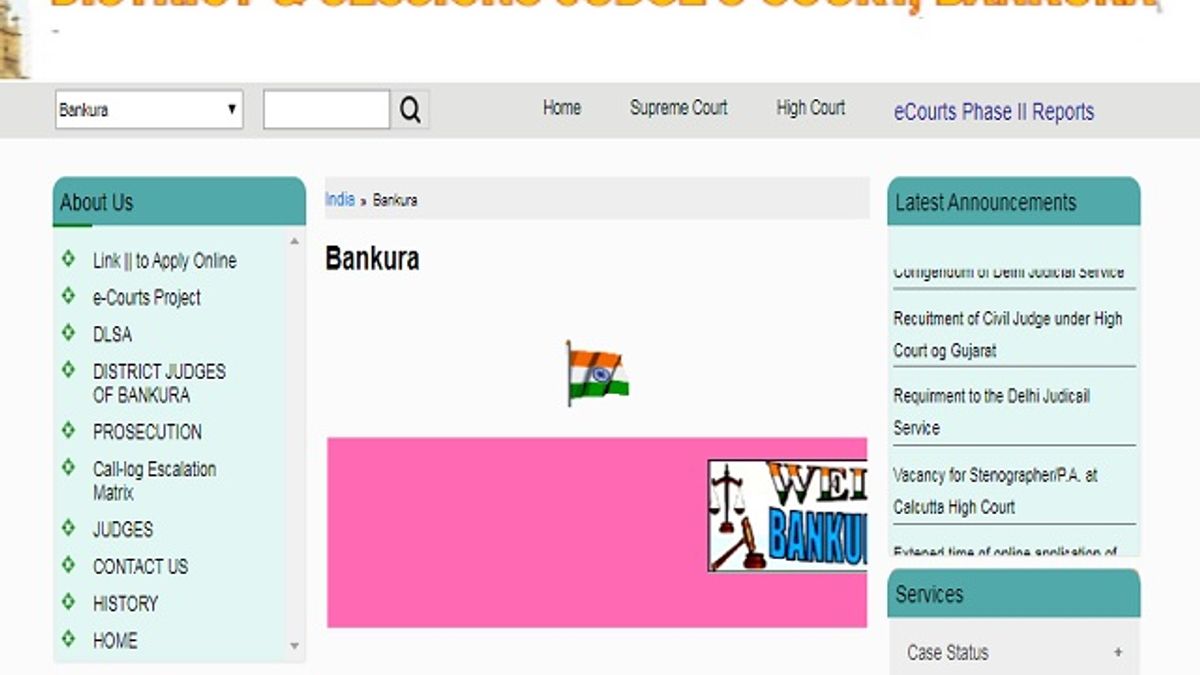 Bankura District Court English Stenographer, LDC and Other Posts 2019