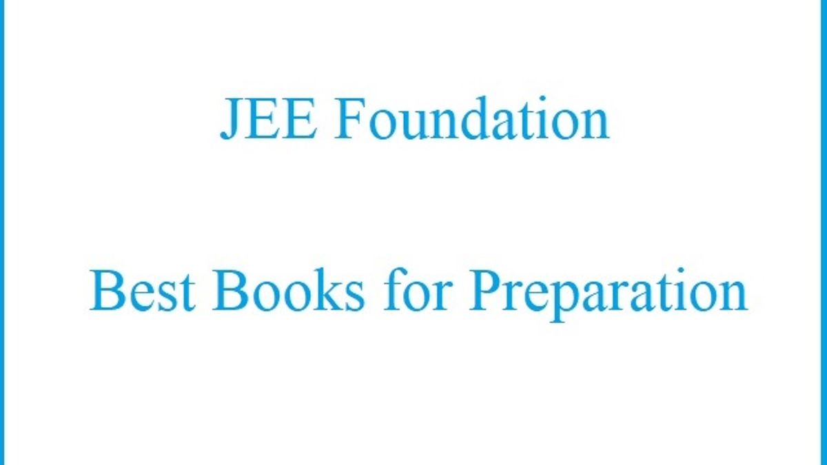 बेस्ट IIT JEE Foundation Books