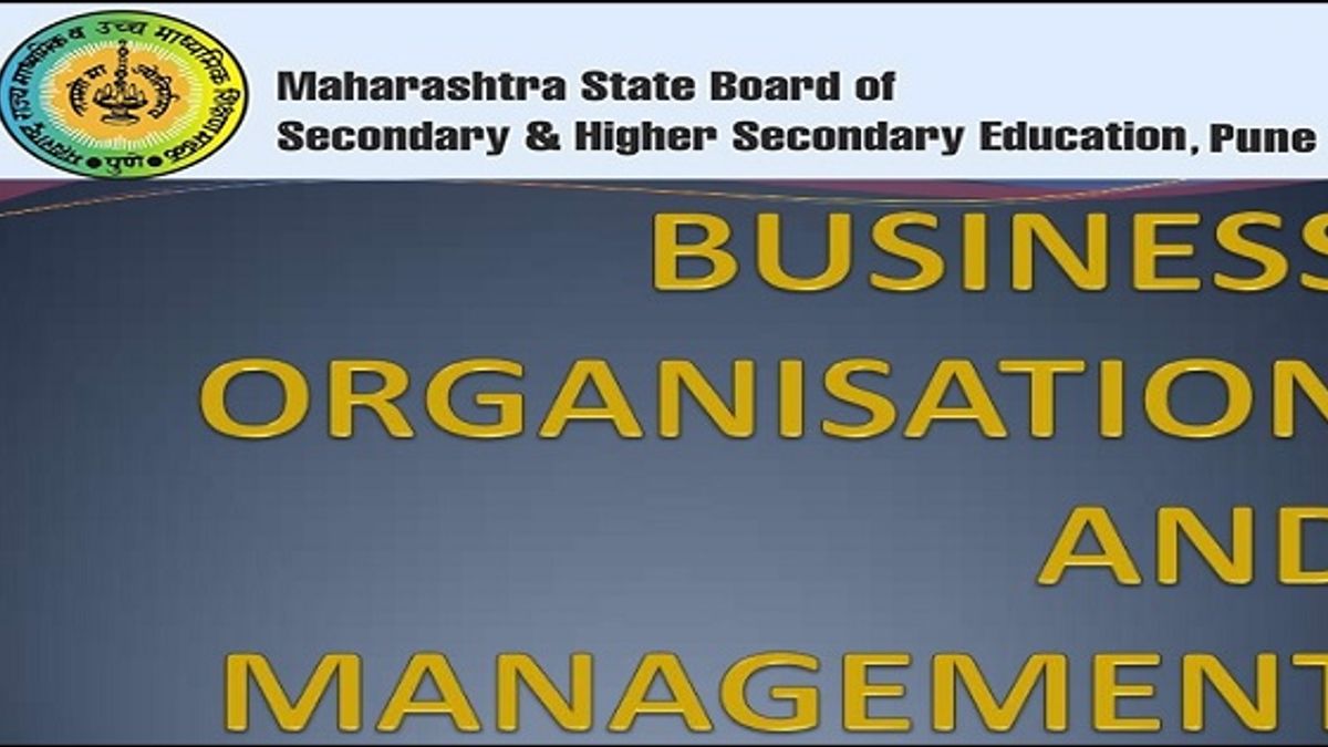 Maharashtra State Board HSC Organization of Commerce and ManagementSubject Syllabus