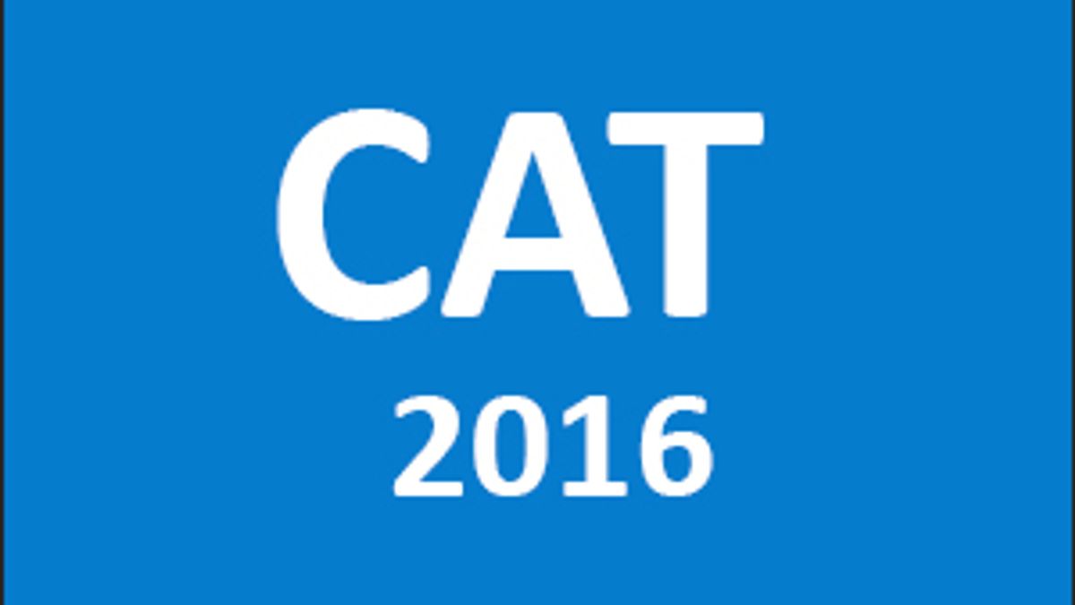Candidates are 100 percentile scorers in CAT 2016