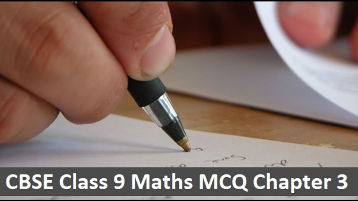 CBSE Class 9th Maths Exam 2020: Important MCQs with Answers from Chapter 3 Coordinate Geometry