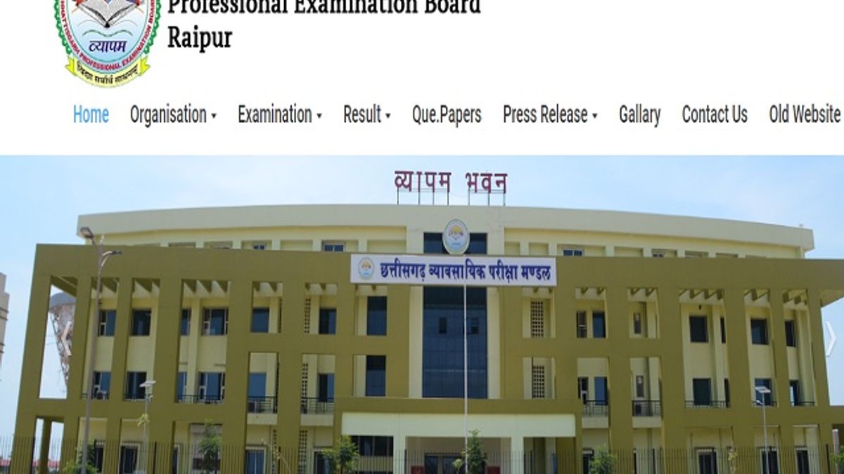 Chhattisgarh Professional Examination Board (CGVYAPAM) Pharmacist Grade III Posts 2019