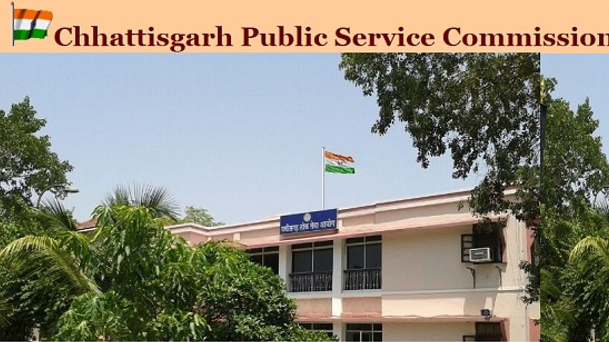 CGPSC Chhattisgarh State Service Exam 2018