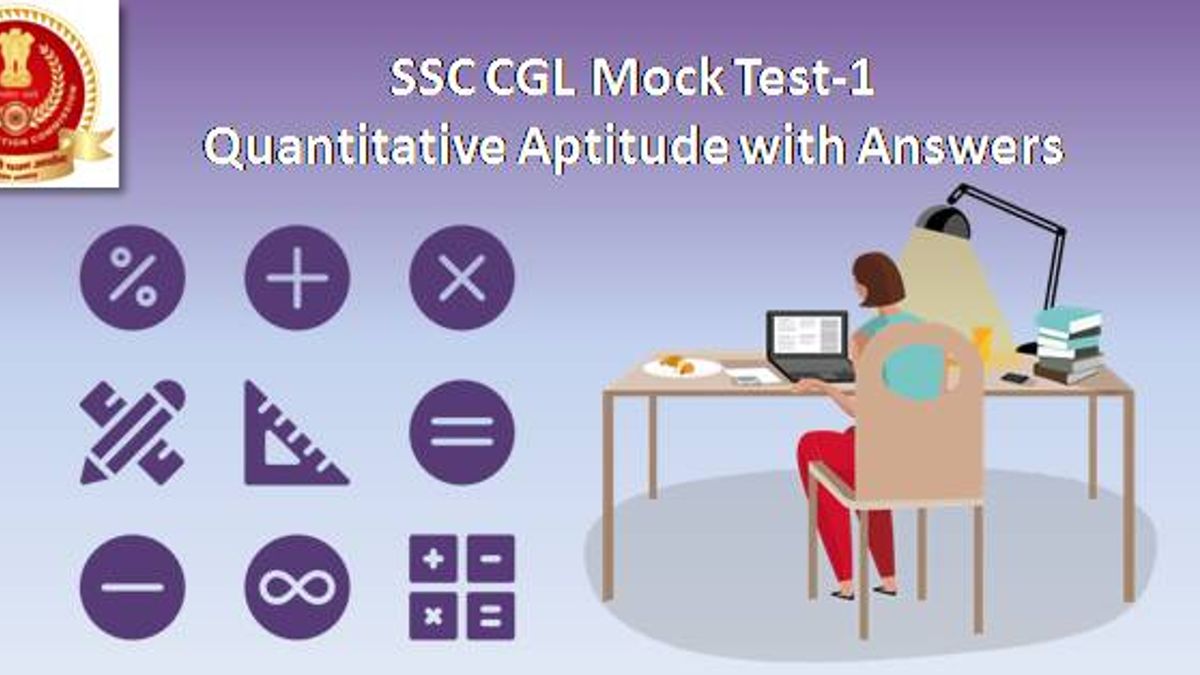SSC CHSL Mock Test Quantitative Aptitude with Answers| Important Questions