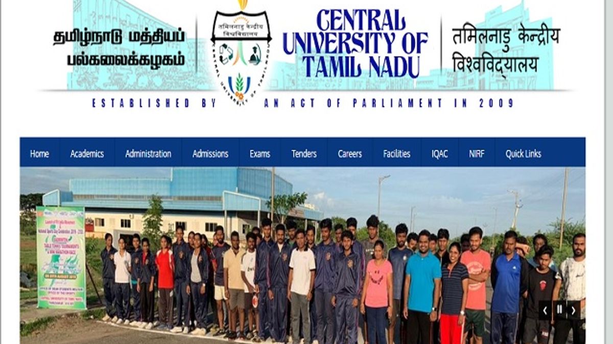 Central University of Tamil Nadu (CUTN) Project Fellow and Project Associate Posts 2019