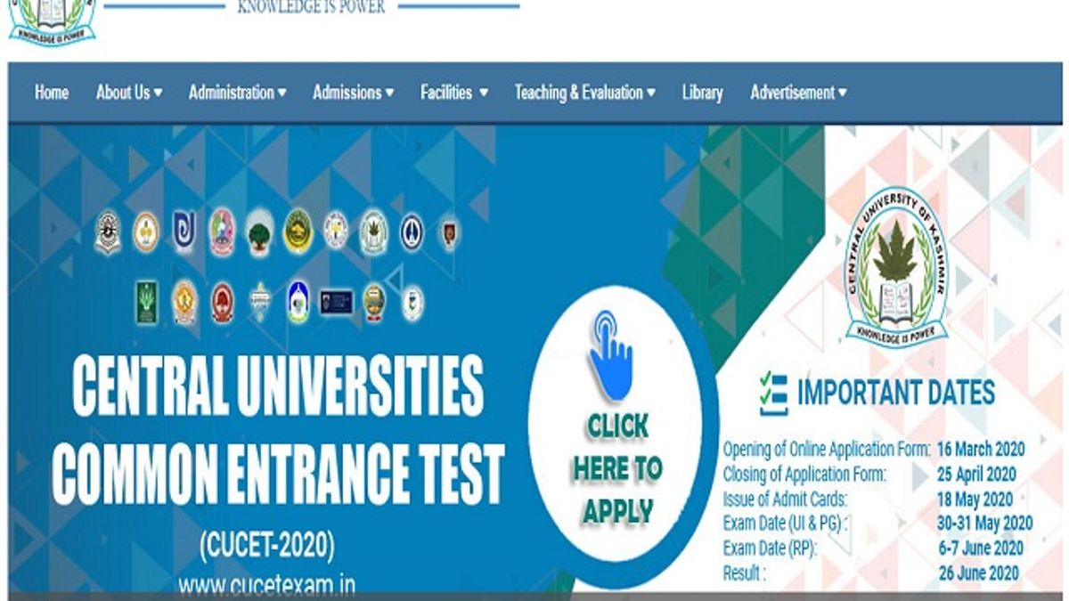 Central University of Kashmir (CUK) Librarian, Deputy Librarian and Other Posts 2020