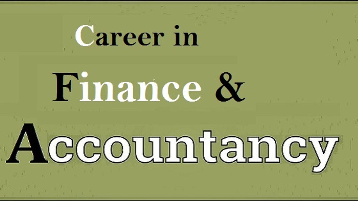 Career in Finance and Accountancy