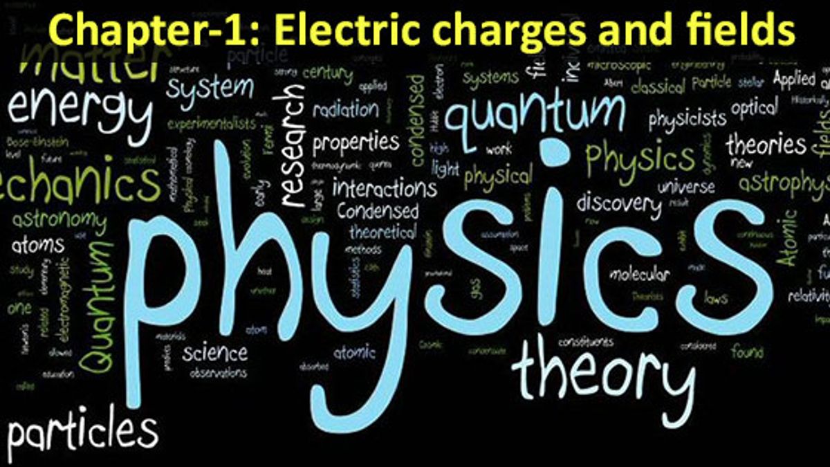 Class 12 NCERT Physics Chapter-1