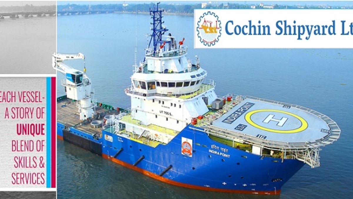 Cochin Shipyard Limited Project Assistants Posts Job 2018