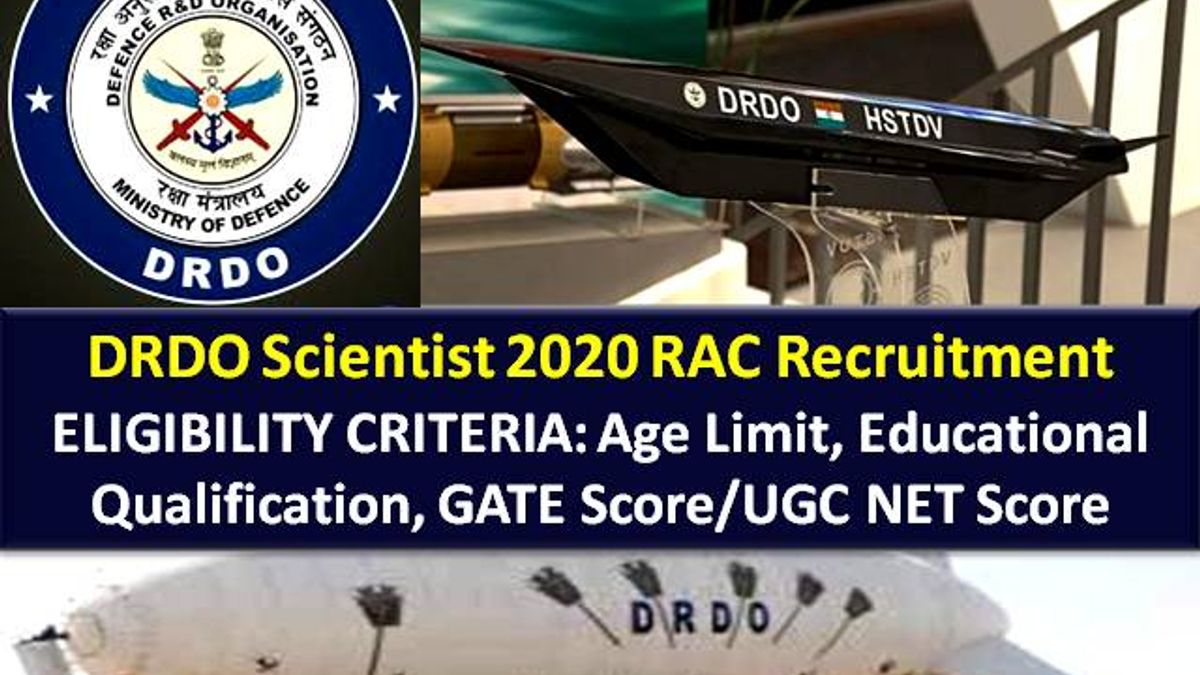 DRDO Scientist Recruitment Eligibility Criteria 2020: Check Age Limit, Educational Qualification, GATE Score & UGC NET Score