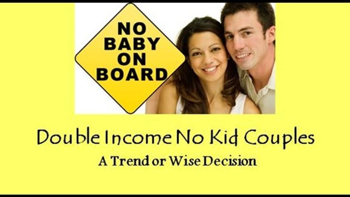 Double Income No Kid Couples: A Trend or a wise decision