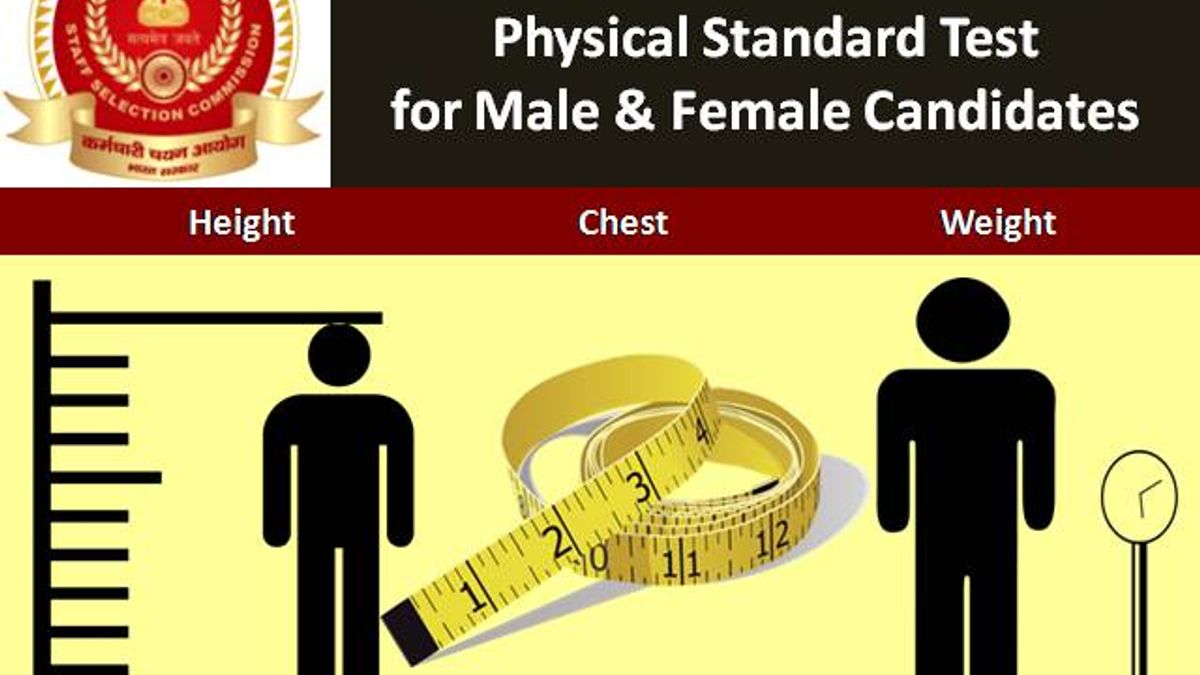 SSC GD Constable 2019 PST: Physical Standard Test for Male & Female Candidates