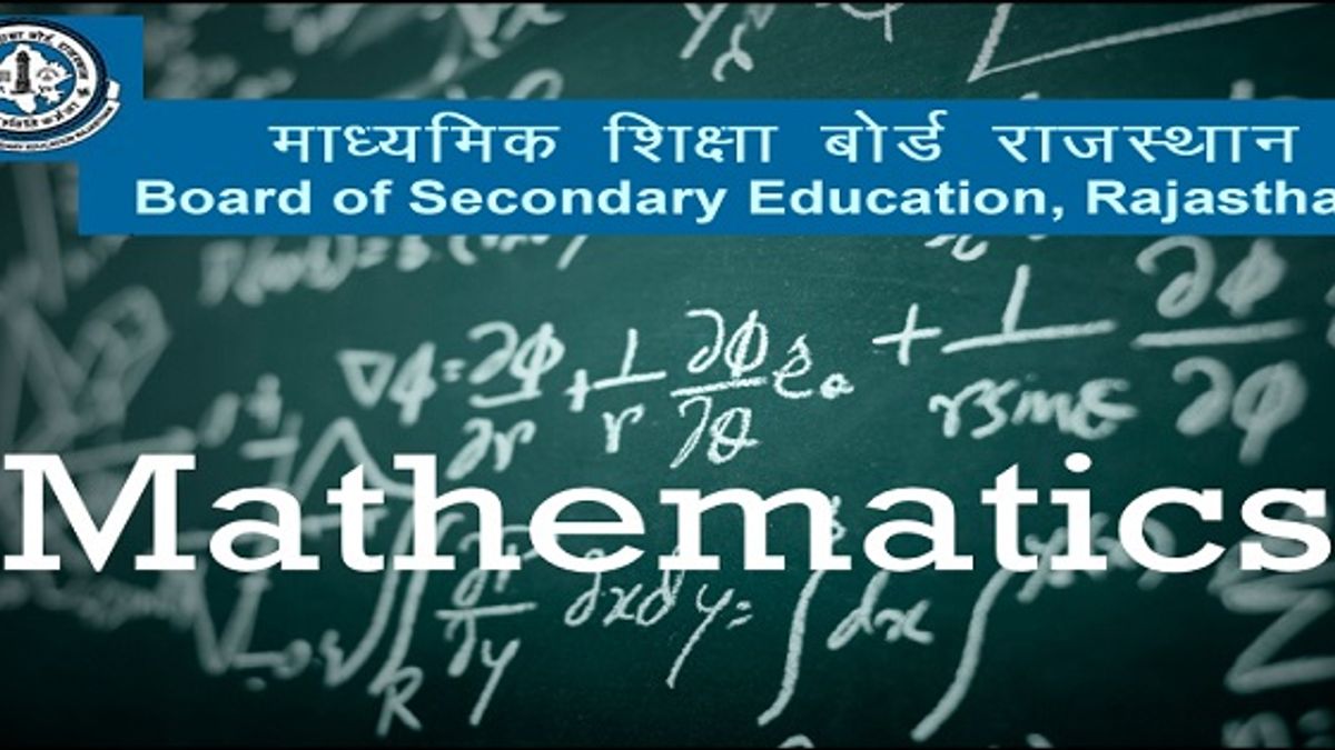Rajasthan Board Class 10th Mathematics Model Question Paper: Marking Scheme, Weightage and Blueprint