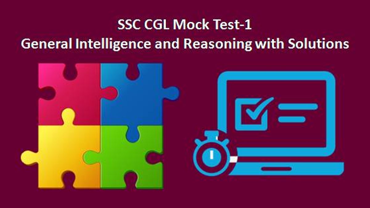 SSC CGL Reasoning Mock Test-1