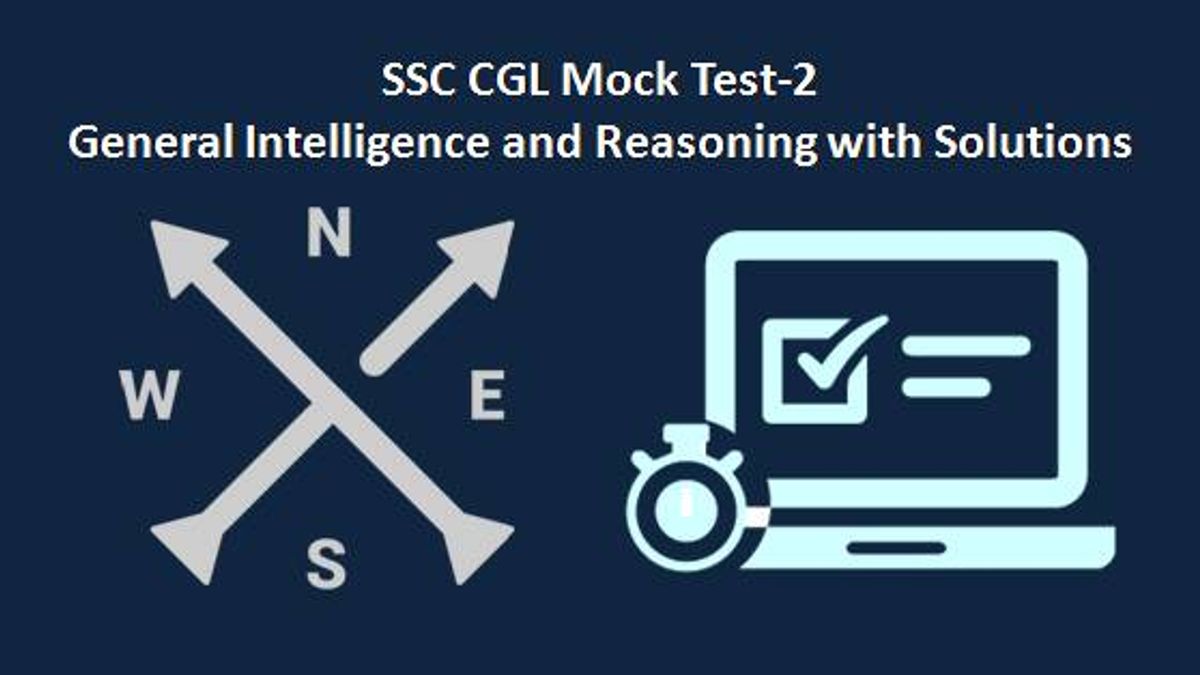 SSC CGL Reasoning Mock Test-2