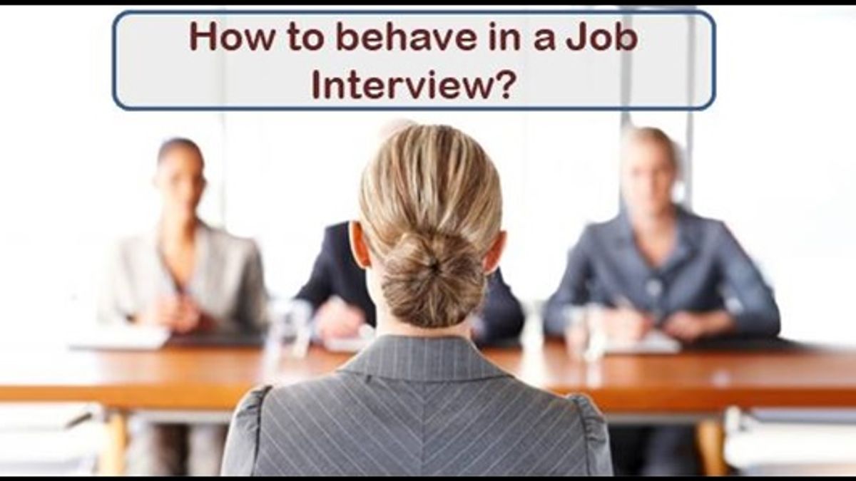 Job Interview Tips: How to behave during an Interview?