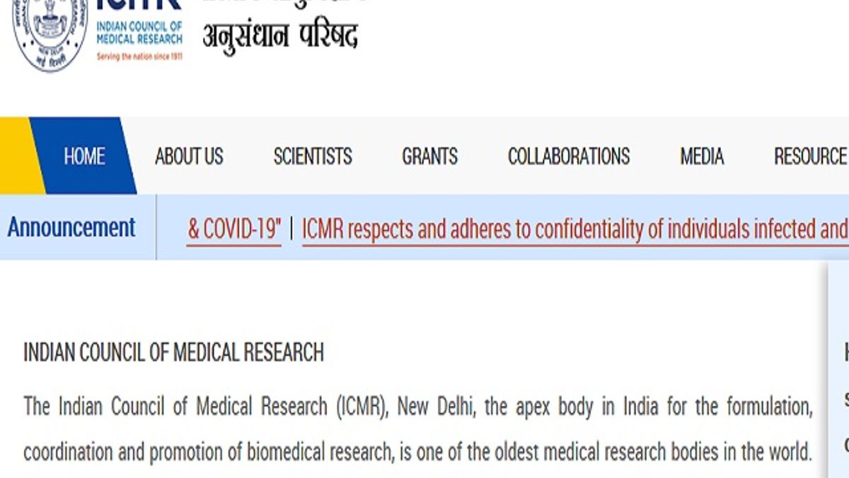 ICMR Recruitment 2020