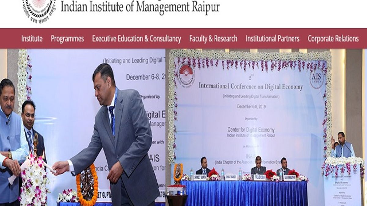 Indian Institute of Management (IIM) Chief Administrative Officer Post 2019