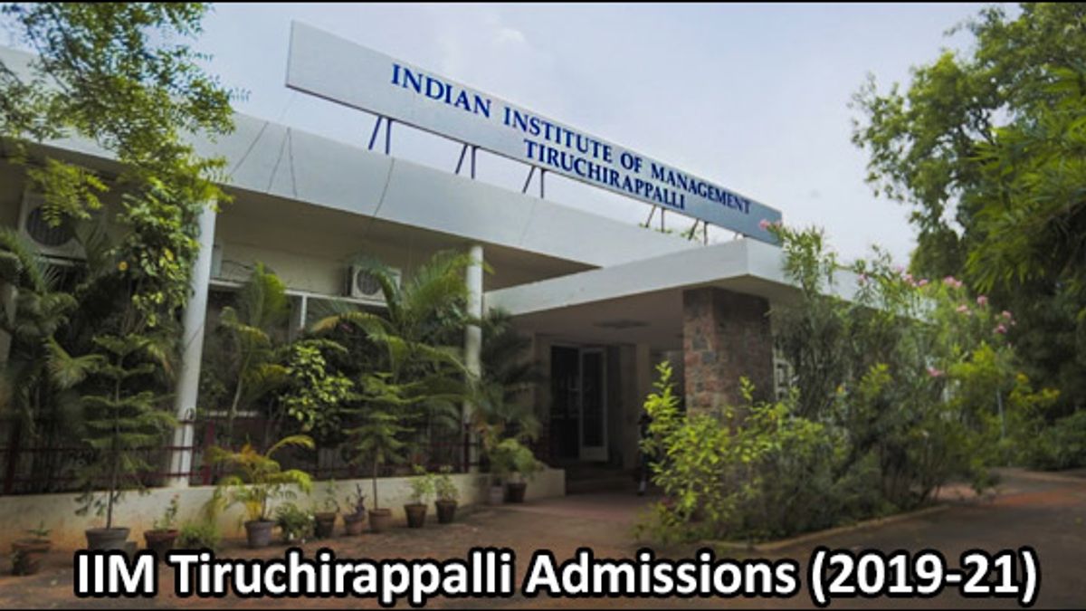 IIM Tiruchirappalli Admission Criteria
