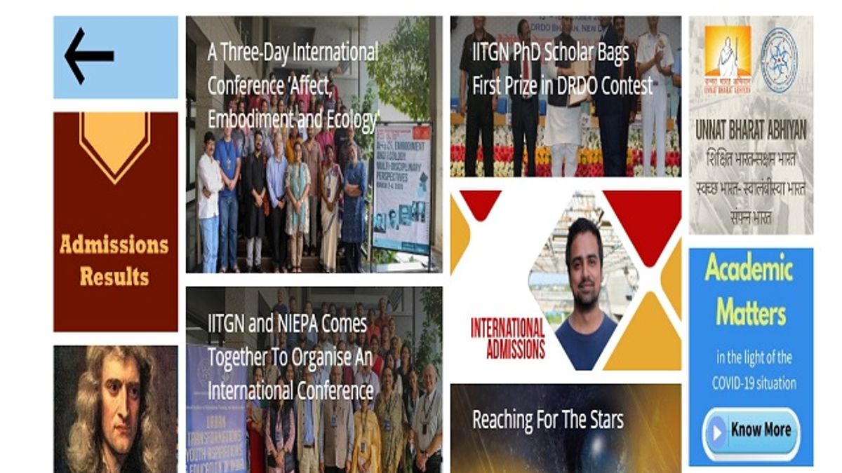Indian Institute of Technology Gandhinagar (IITGN) Postdoctoral Fellow Post 2020