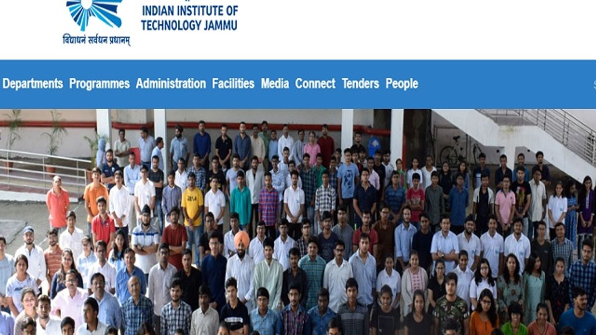 Indian Institute of Technology Jammu (IIT Jammu) Junior Research Fellow (JRF) Post 2020