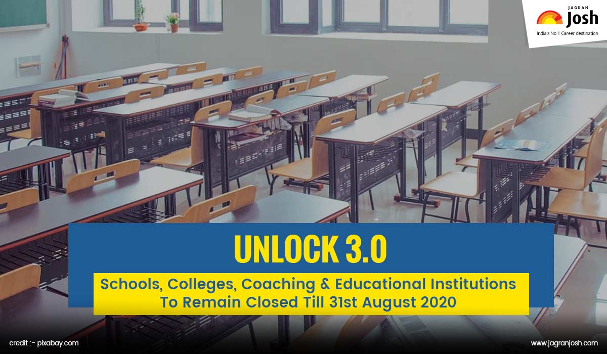 Unlock 3.0: Schools, Colleges, Coaching & Educational Institutions To Remain Closed Till 31st August 2020 - Check New Guidelines Announced By MHA & All Updates!