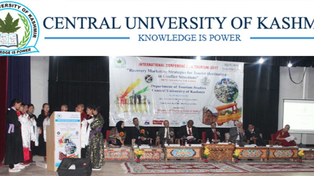 Central University of Kashmir Teaching Assistants & Skill Instructors Posts