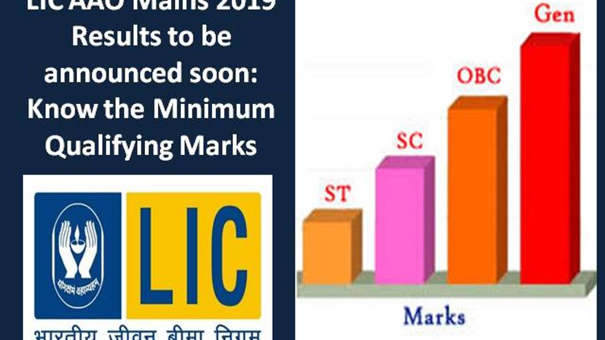 LIC AAO Mains 2019 Results to be announced soon: Know the Minimum Qualifying Marks
