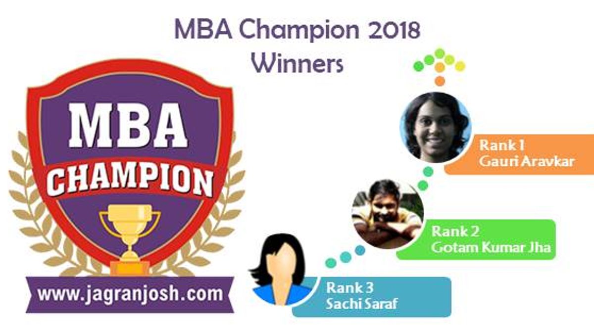 MBA Champion 2018 Winners
