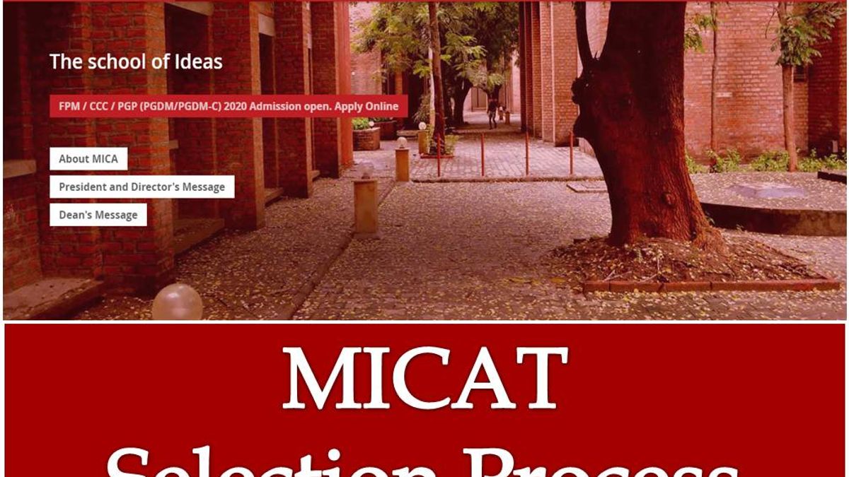 MICAT Selection Process