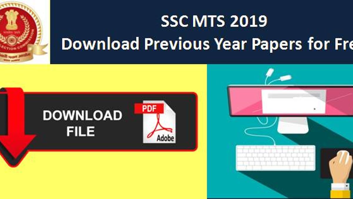 Download Previous Year Papers of SSC MTS Exam for free