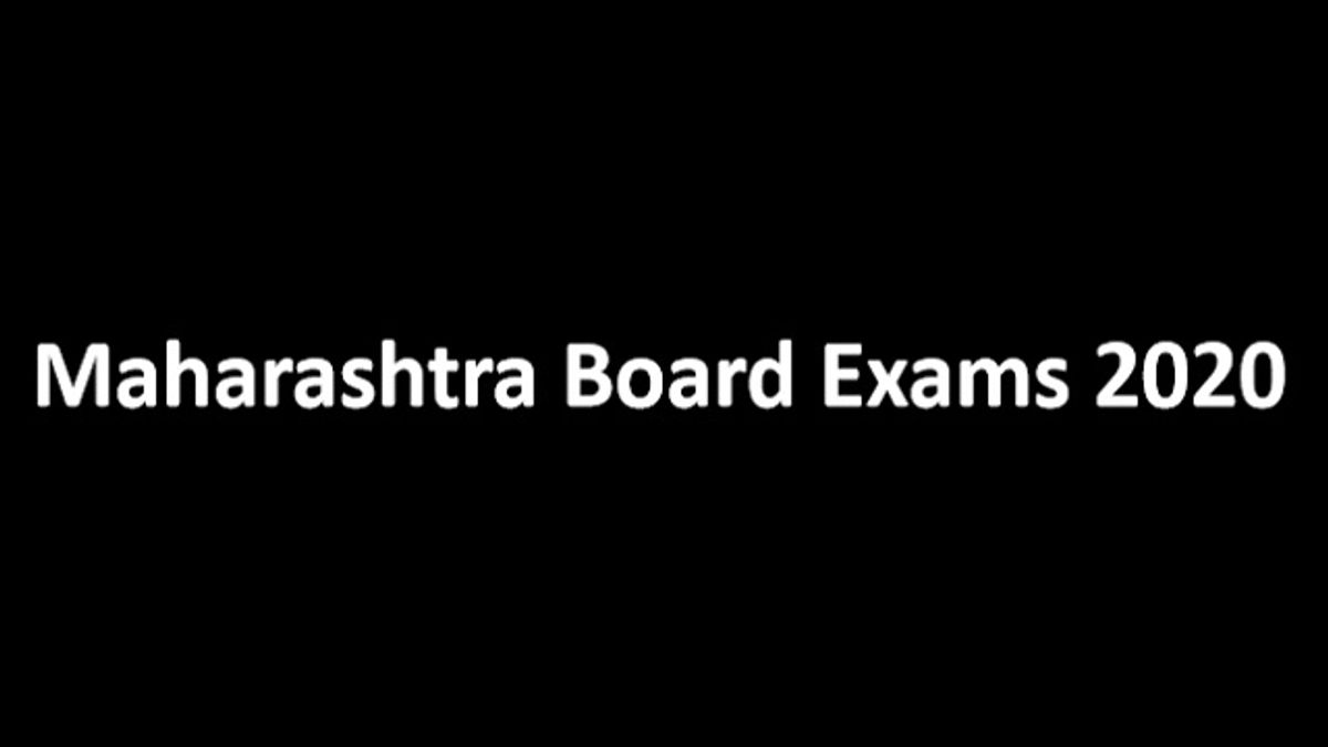 Maharashtra Board Exam 2020