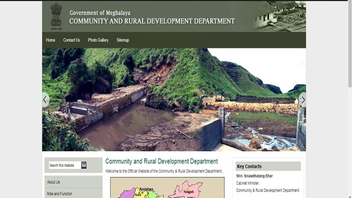CnRD Meghalaya Junior Rural Development Officer Posts 2019
