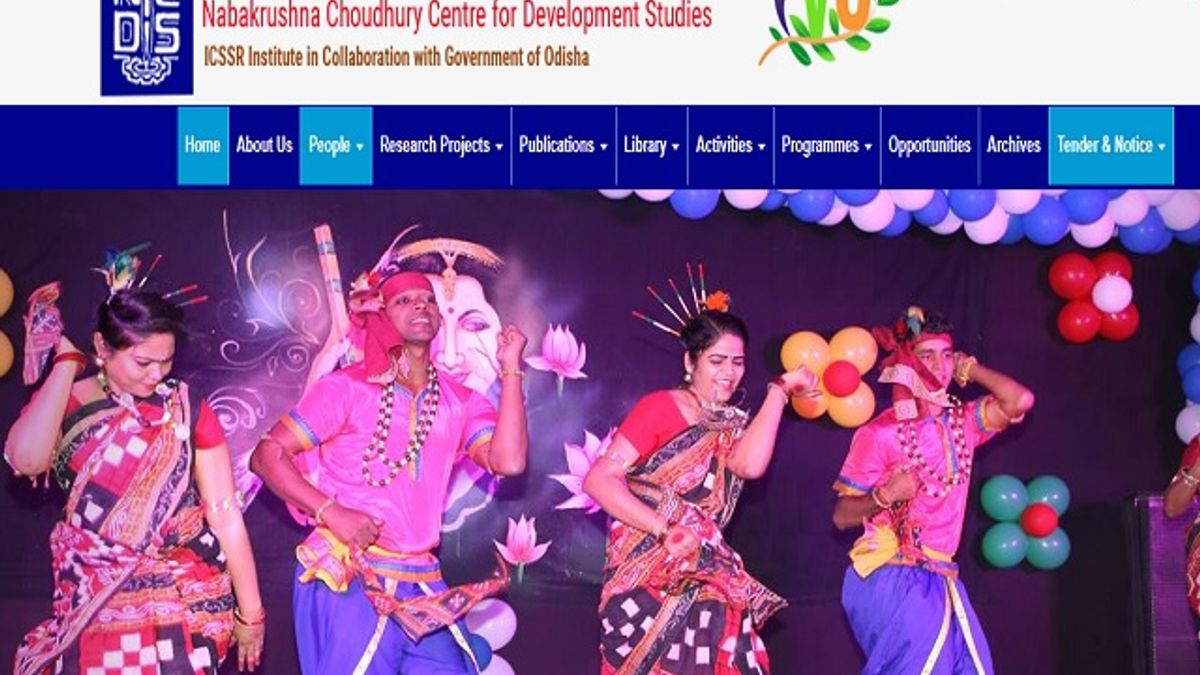 Nabakrushna Choudhury Centre for Development Studies (NCDS) Recruitment 2020