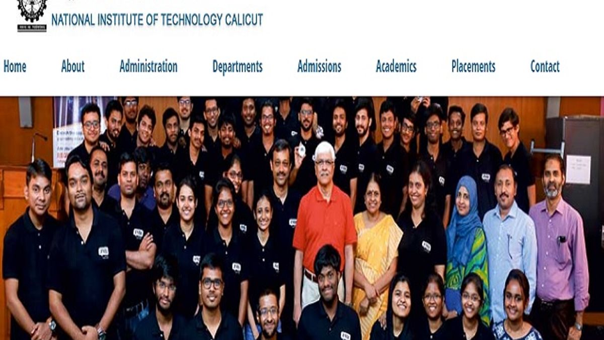 National Institute of Technology Calicut (NIT Calicut) Recruitment 2019