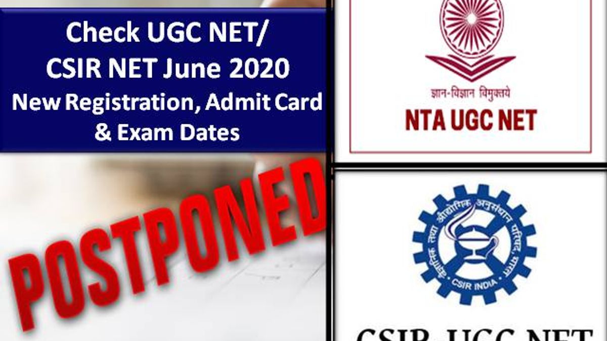 NTA Extended UGC NET/CSIR NET/ICAR NET 2020 Registration Dates due to COVID-19 Lockdown|Check Details Here!