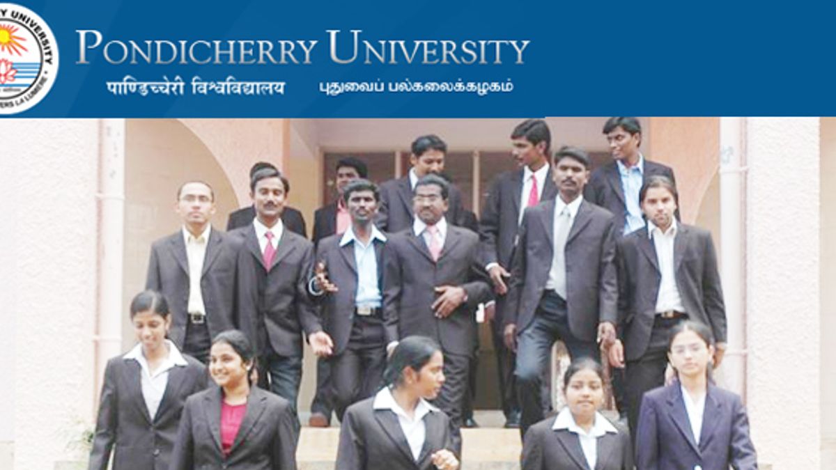 Pondicherry University Recruitment 2018